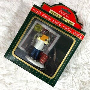 Vintage Coca-Cola 'Shopkeeper' Town Square Collection Figure